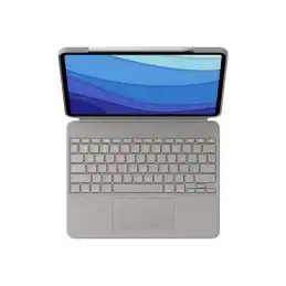 Logitech Combo Touch - Clavier et étui - avec trackpad - rétroéclairé - Apple Smart connector - QWERTY -... (920-010258)_4